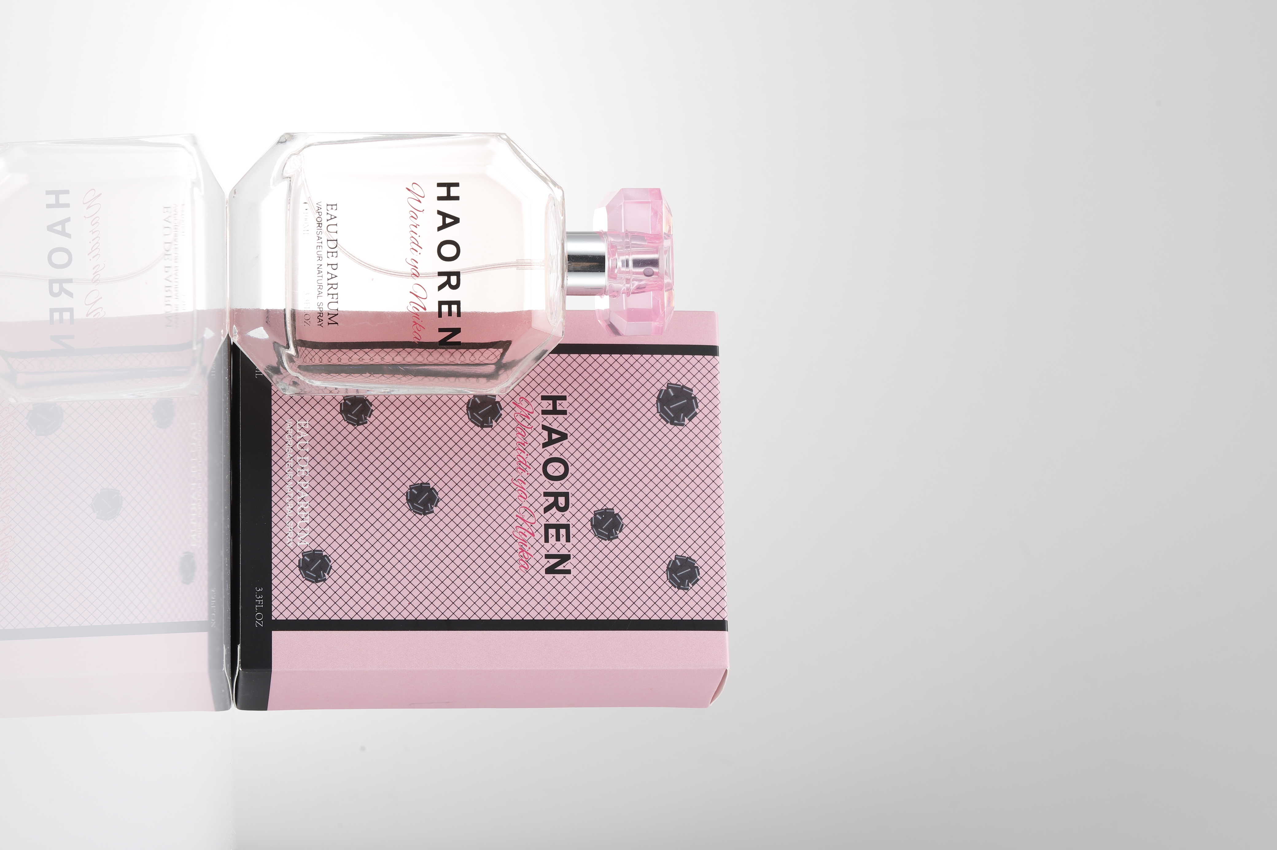 Perfume bottle close-up