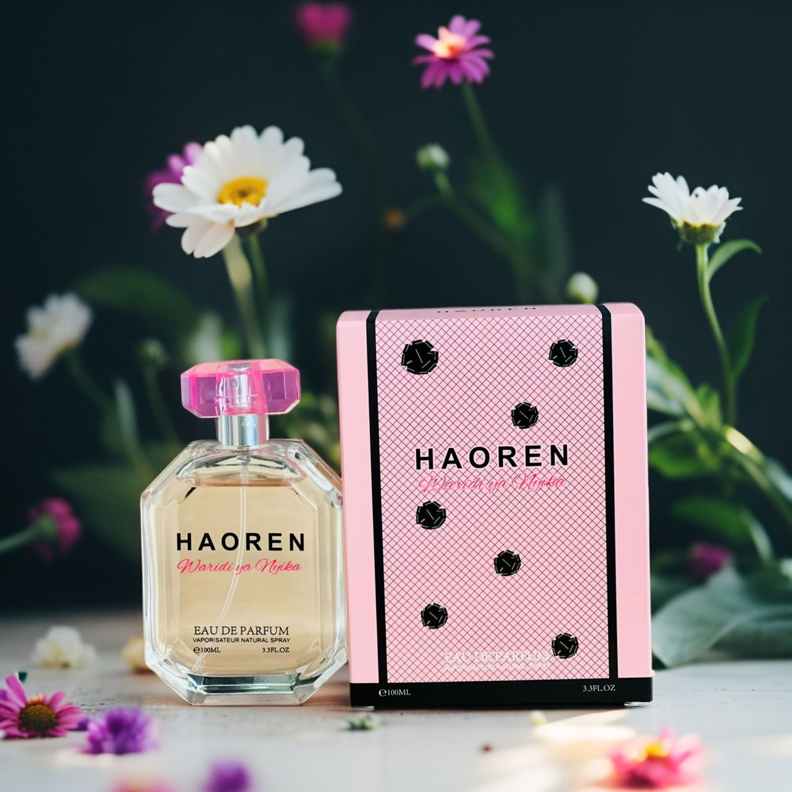 Perfume bottle close-up